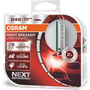 Автолампы OSRAM D4S XENARC® NIGHT BREAKER® LASER 66440XNL-HCB (2 шт)