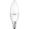Лампа светодиодная OSRAM LED Antibacterial Свеча 5,5Вт (замена 50 Вт), 470Лм, 2700 К, цоколь E14 4058075561373